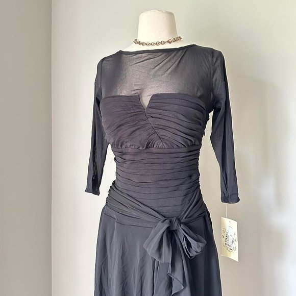 NWT Deadstock Sangria Little Black Dress - Picture 3 of 7